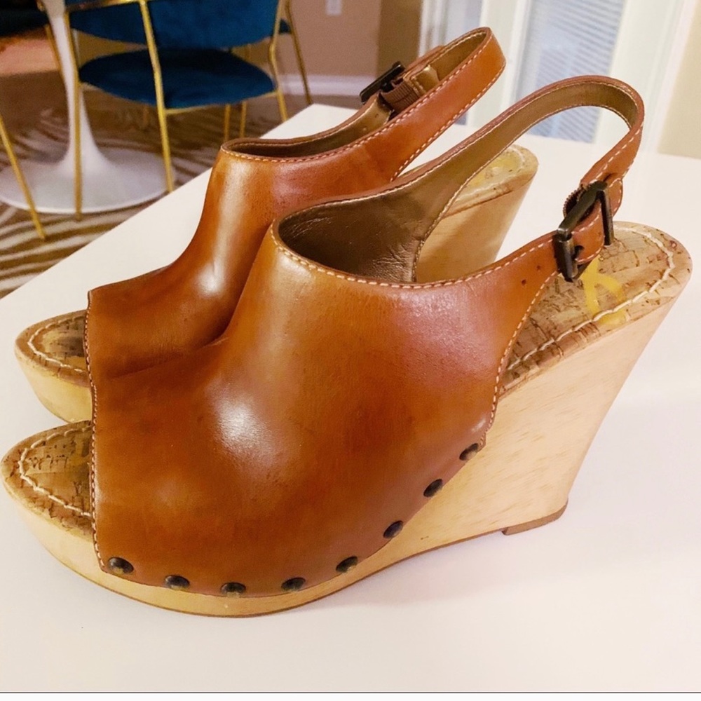 Sam Edelman Camilla Wedge, Saddle